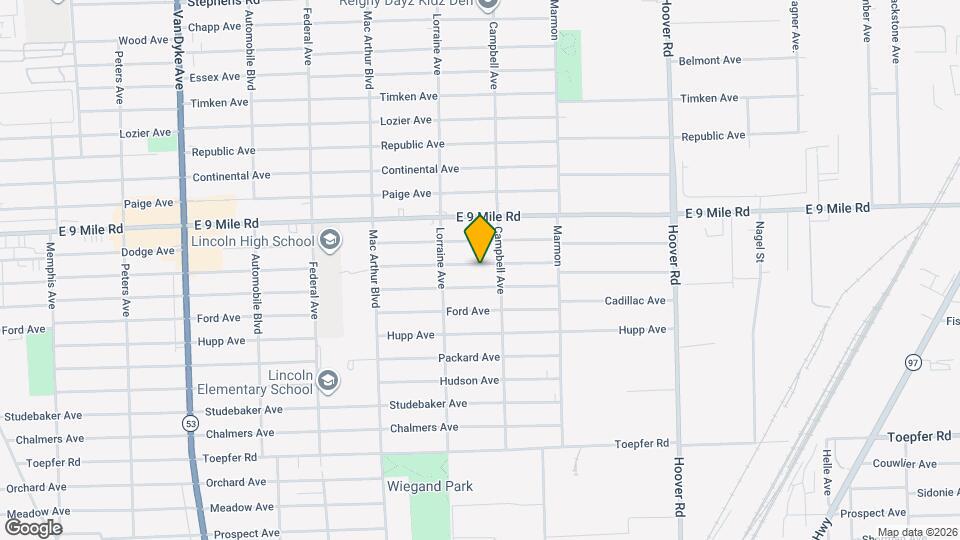 11082 Maxwell Ave Mapa y Detalles de la Ubicación