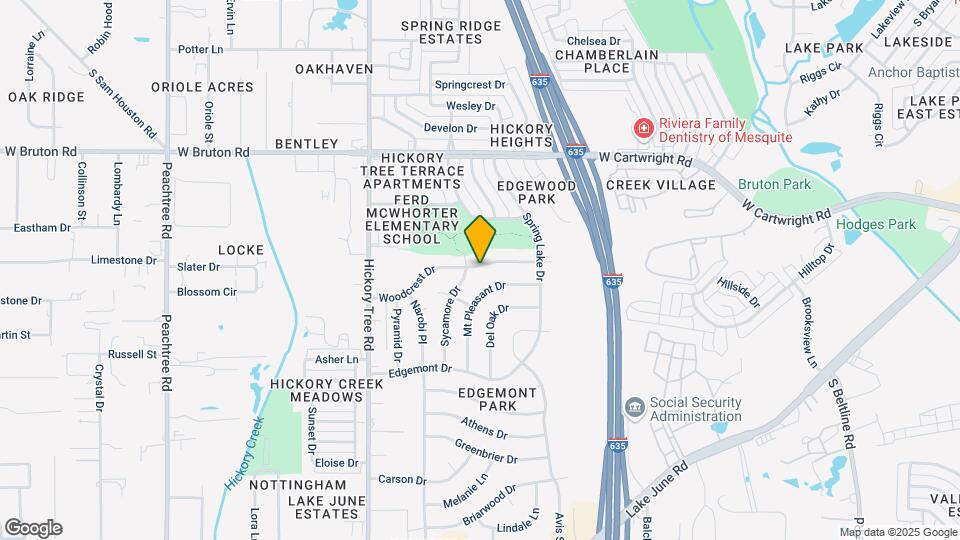 1324 Woodcrest Dr Map and Location Details