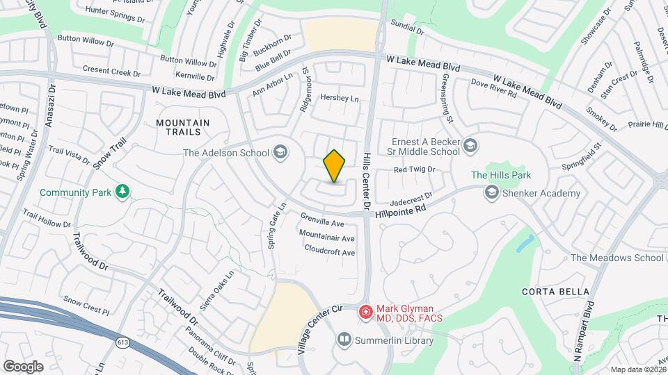9421 Valley Hills Ave Map and Location Details