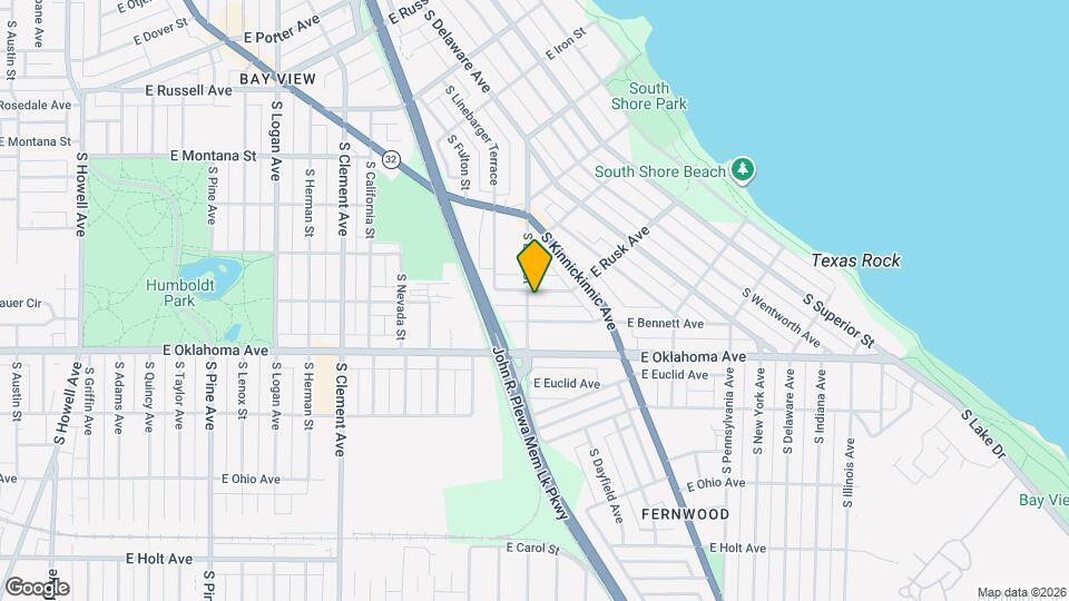 2910 S Ellen St Map and Location Details