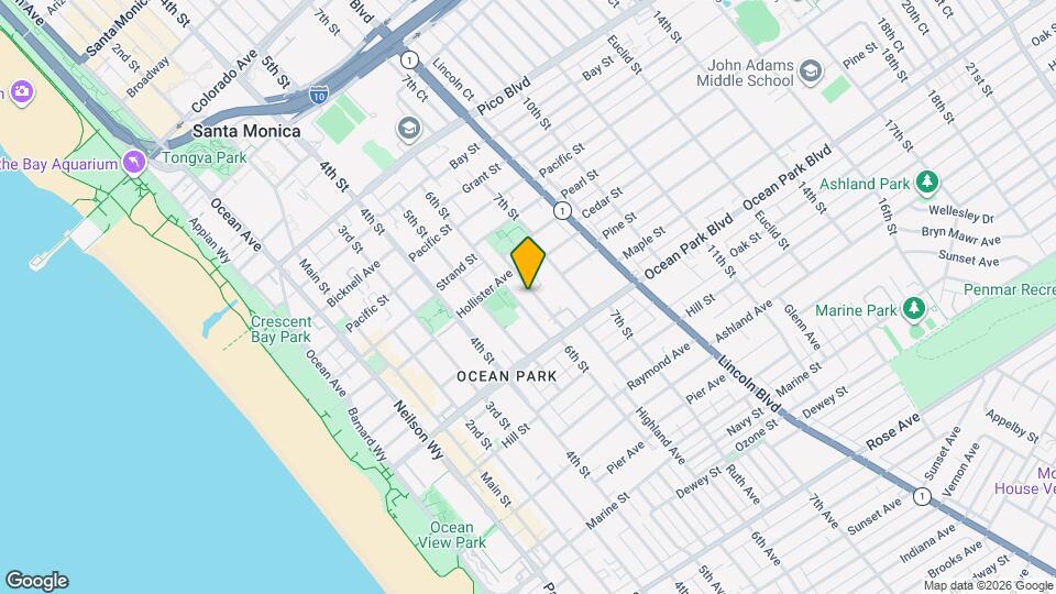 2460 Beverley Ave Map and Location Details