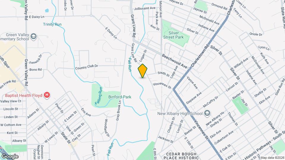 1723 Grant Line Rd, Unit #9 Map and Location Details