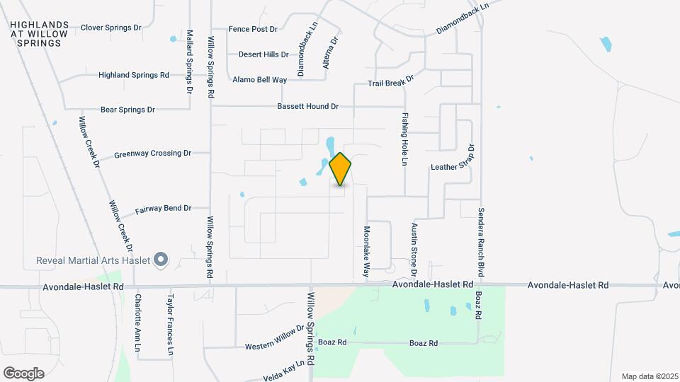 13405 Gafford Dr Map and Location Details