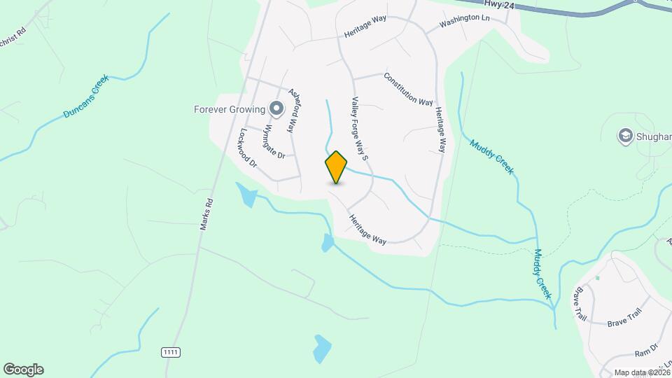 1434 Heritage Way Map and Location Details