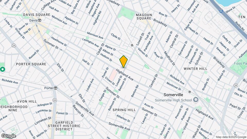 94 Hudson St-Unit -2 Map and Location Details