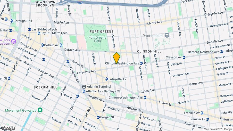 149 Lafayette Ave, Unit 1B Map and Location Details