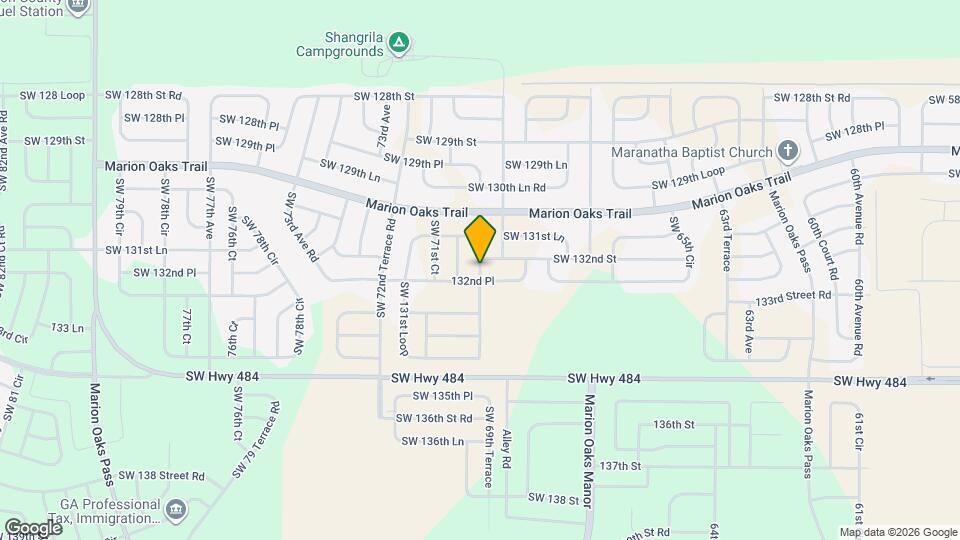 7057 SW 131st Loop Map and Location Details