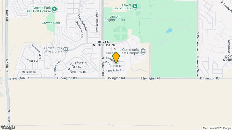 8013 E Tulip Tree St Map and Location Details