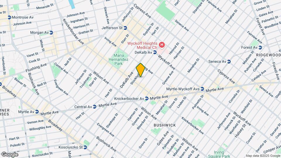 233 Stanhope St Map and Location Details