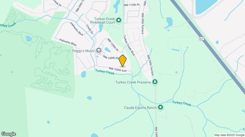 6242 NW 105th Ave Map and Location Details