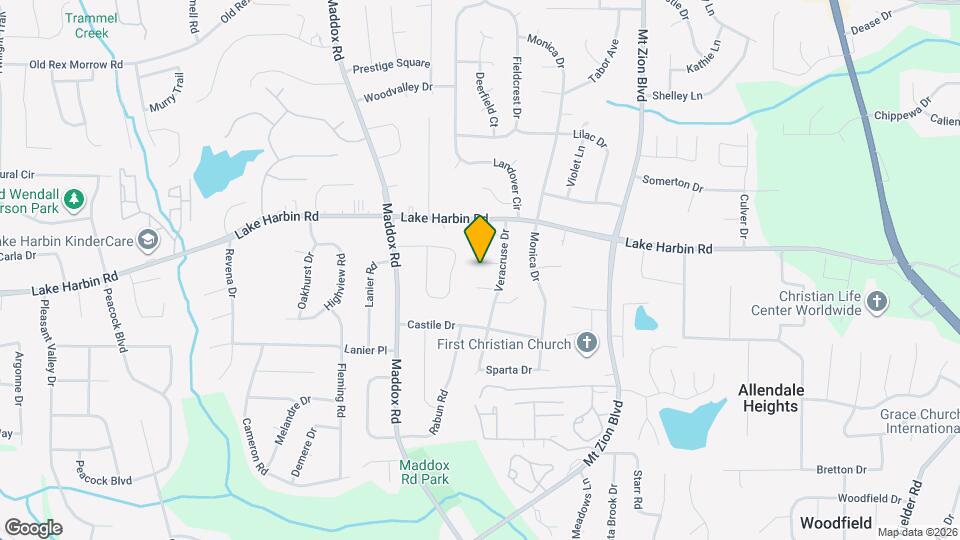 2501 Celina Ct Map and Location Details