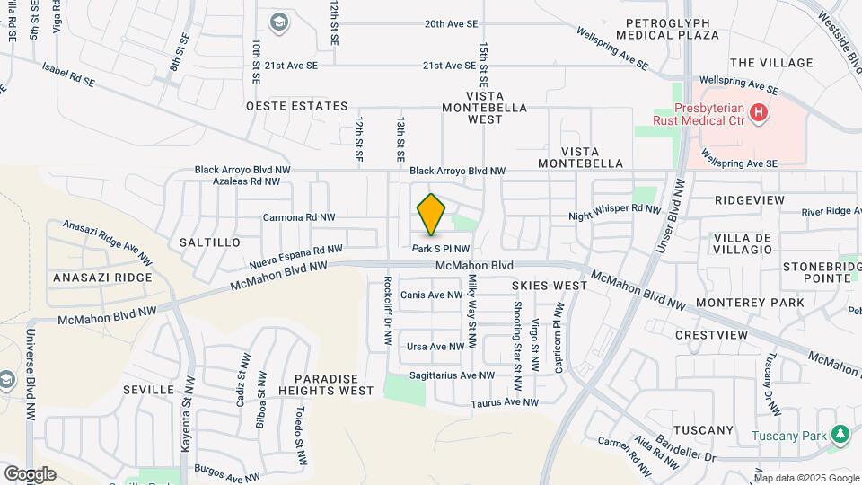6131 Park S Pl NW Map and Location Details
