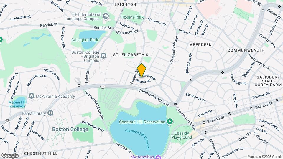 22 Radnor Rd Map and Location Details