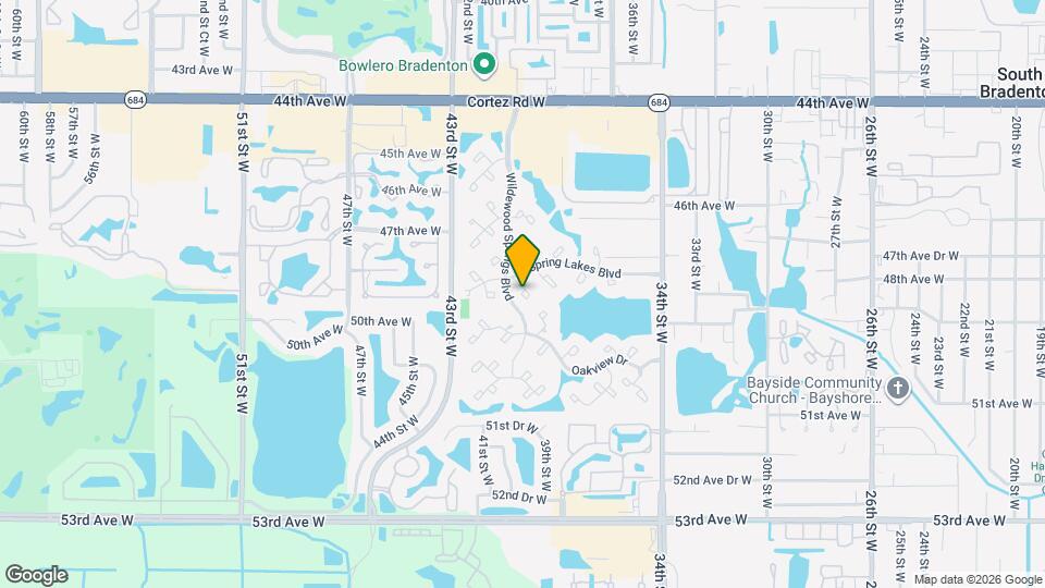 817 Oak Dr Mapa y Detalles de la Ubicación