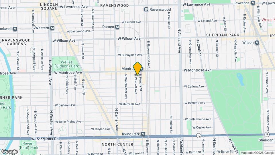 4337 N Wolcott Ave Mapa y Detalles de la Ubicación