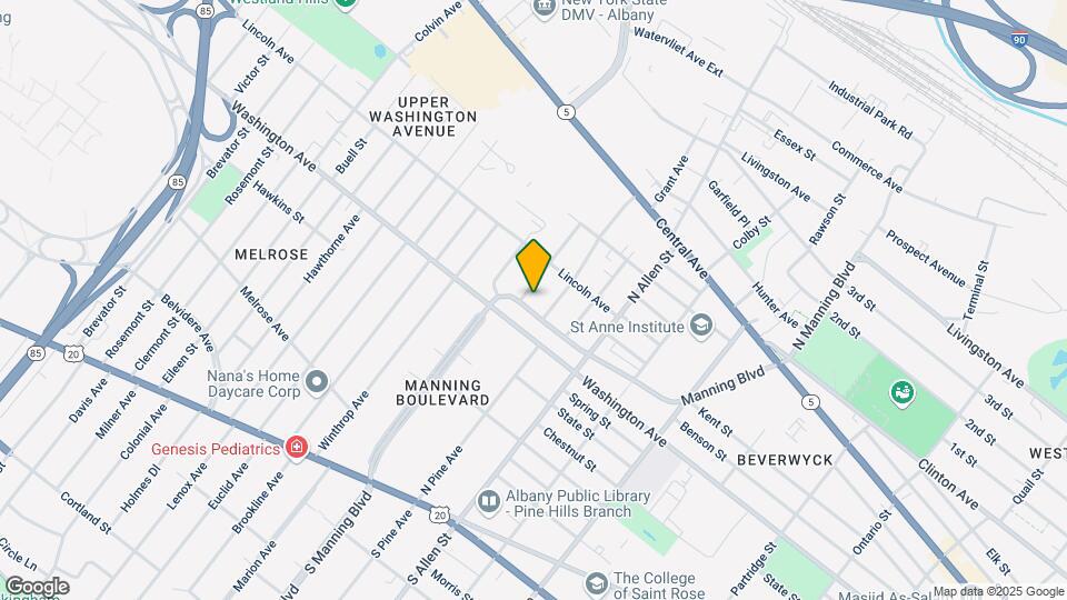 254 Manning Blvd Map and Location Details