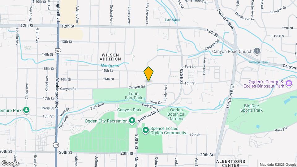 815 Canyon Rd Map and Location Details
