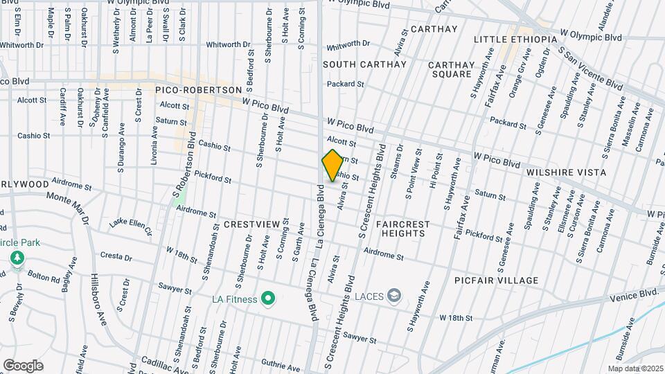 6127 Horner St Map and Location Details