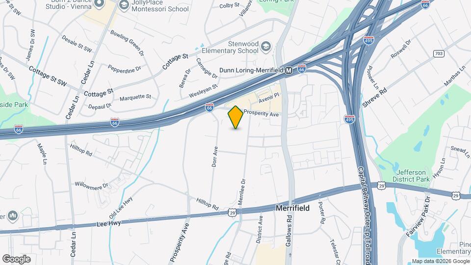 Elms Dunn Loring Mapa y Detalles de la Ubicación