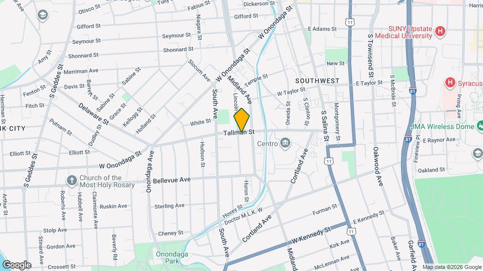 525 Tallman St Mapa y Detalles de la Ubicación