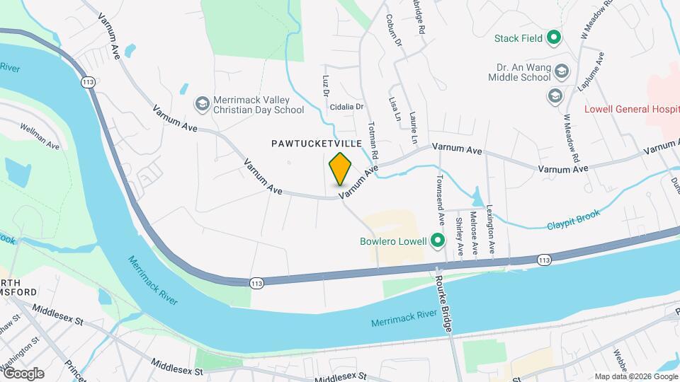 933 Varnum Ave Map and Location Details