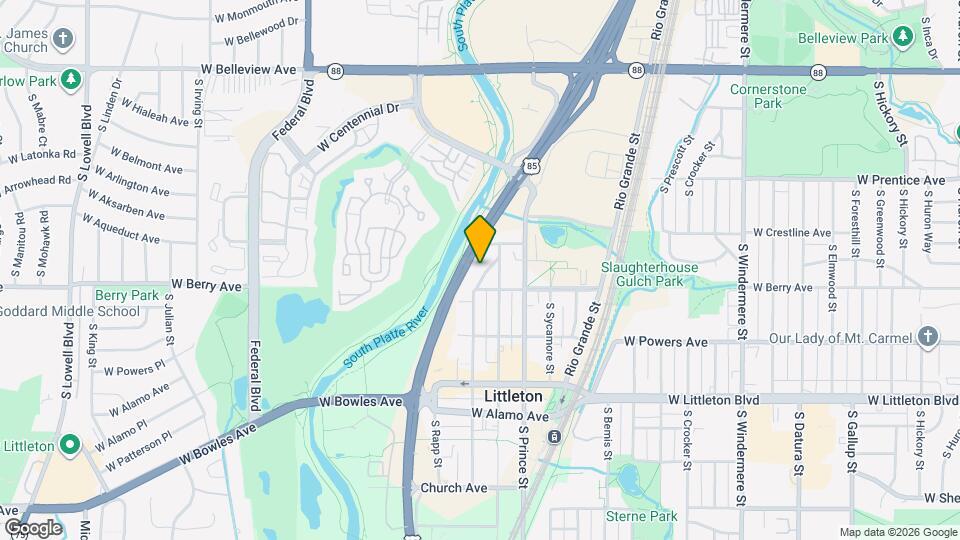 5469 S Curtice St Mapa y Detalles de la Ubicación