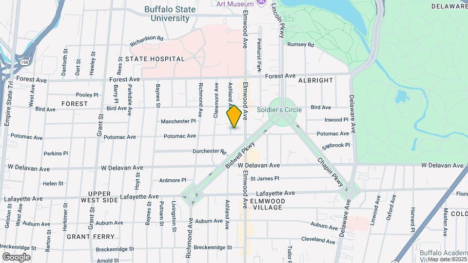576 Potomac Ave, Unit #4 Map and Location Details