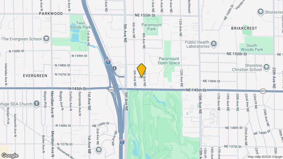 14535 8th Ave NE Map and Location Details