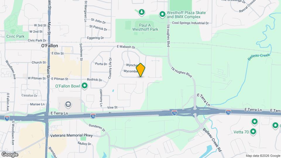 234 Wabash Woods Way Map and Location Details