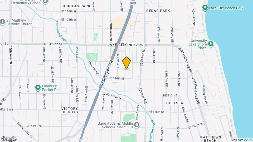 12022 32nd Ave NE Map and Location Details