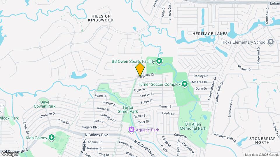 5605 Squires Dr Map and Location Details