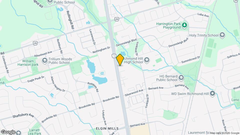 11211 Yonge St, Unit 1002 Map and Location Details