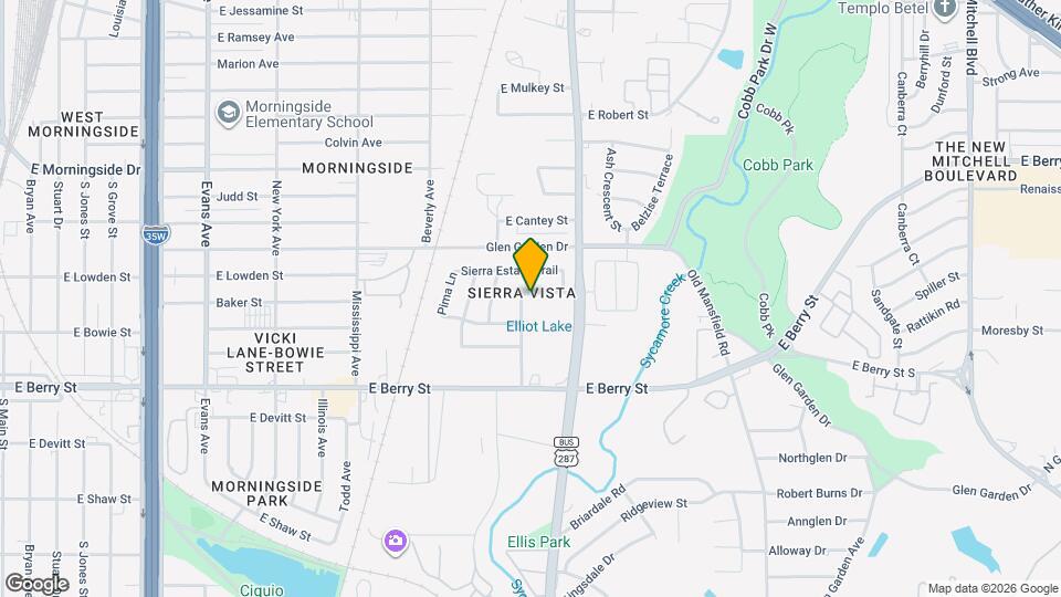 1512 Chama Dr Map and Location Details