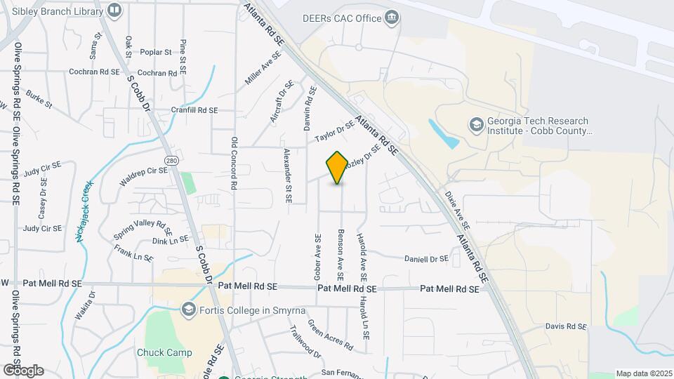 1886 Benson Ave SE Map and Location Details