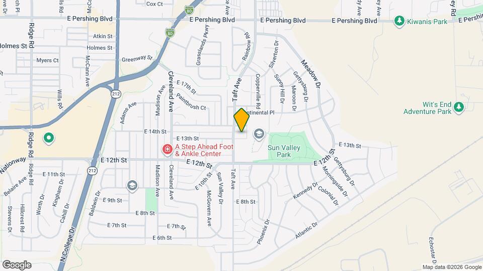 4930 E 13th St Map and Location Details