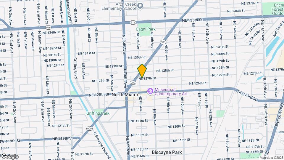710 NE 127th St Mapa y Detalles de la Ubicación