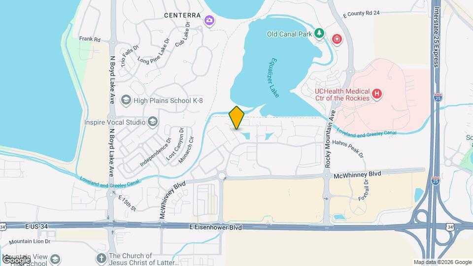 4735 Hahns Peak Dr, Unit 203 Map and Location Details