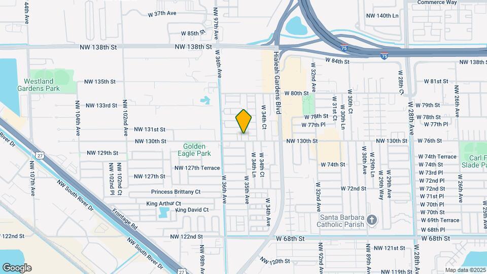 3503 W 76th St Map and Location Details