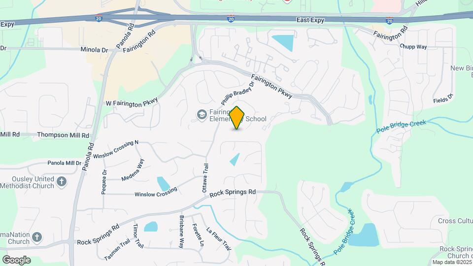 5638 Fair Creek Way Map and Location Details