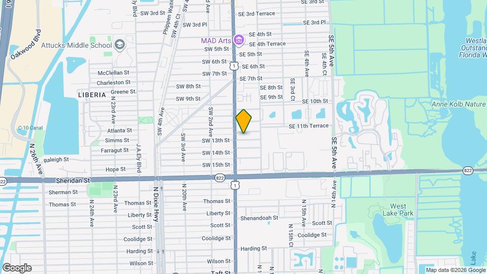 15 SE 13th St Map and Location Details