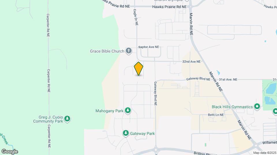 6905 Delaney Ln NE Map and Location Details