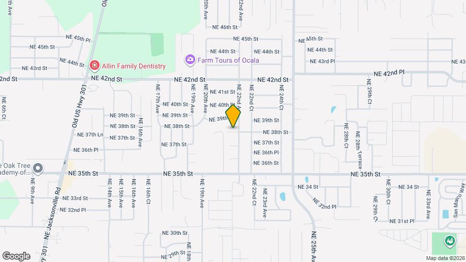 2113 NE 38th St Map and Location Details