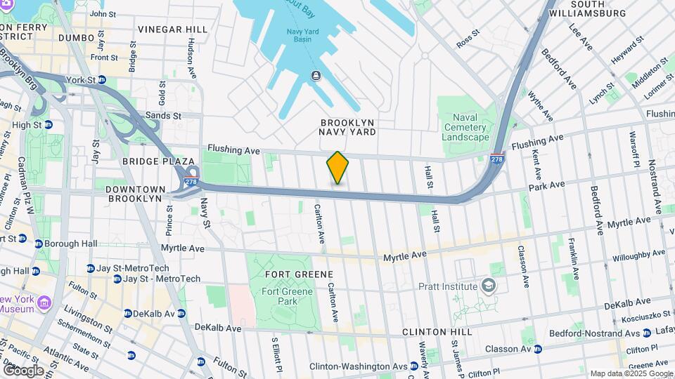 175 Park Ave Mapa y Detalles de la Ubicación