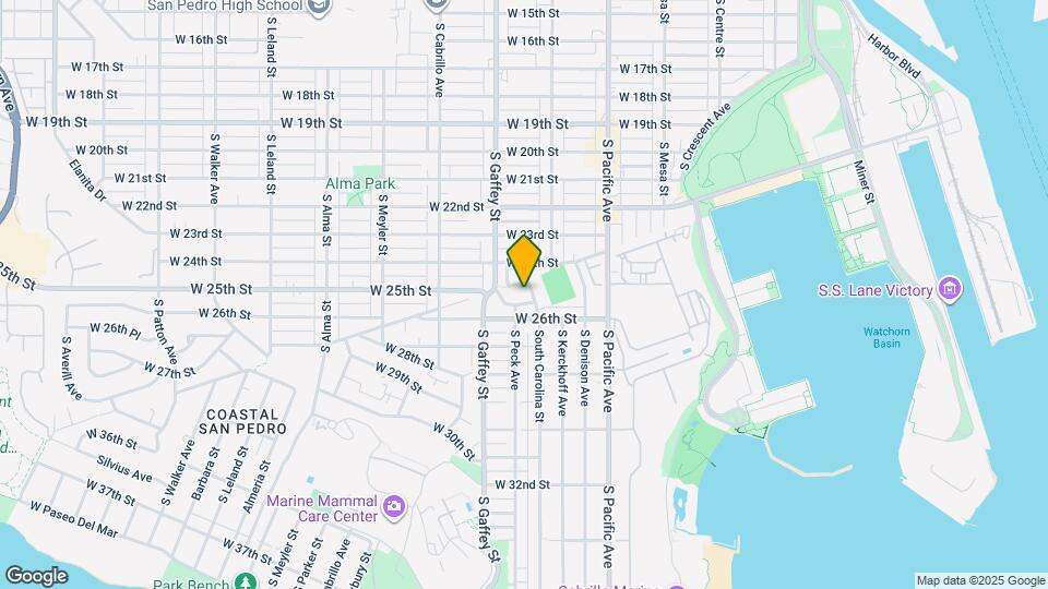 2421 S Carolina St Map and Location Details
