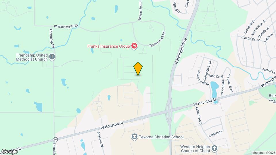 3603 Chambray Dr Map and Location Details