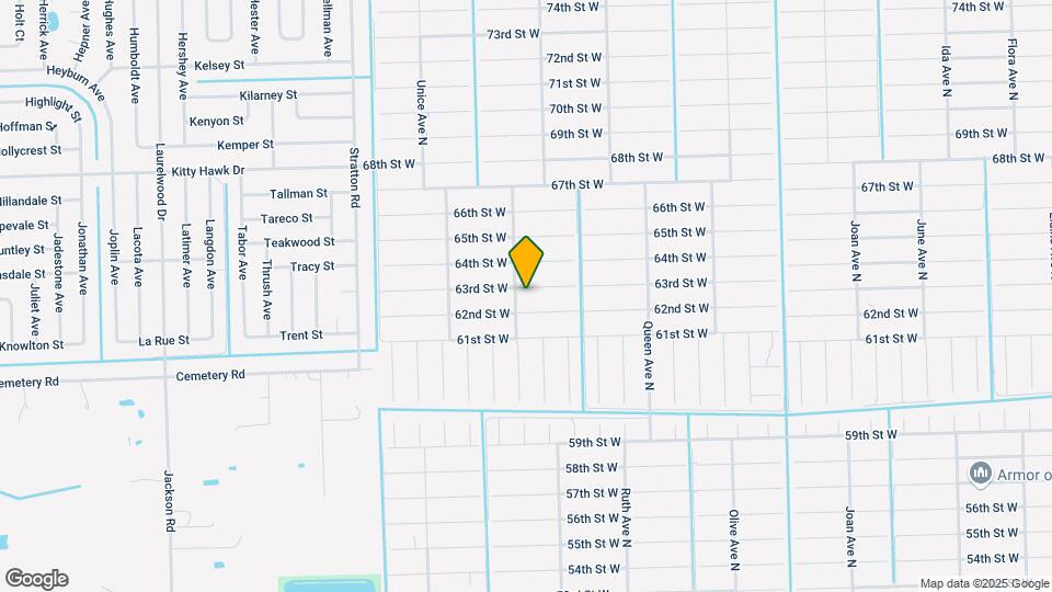 3417 63rd St W Map and Location Details