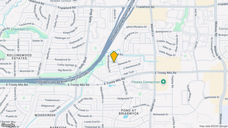 2609 Renwick Dr Mapa y Detalles de la Ubicación