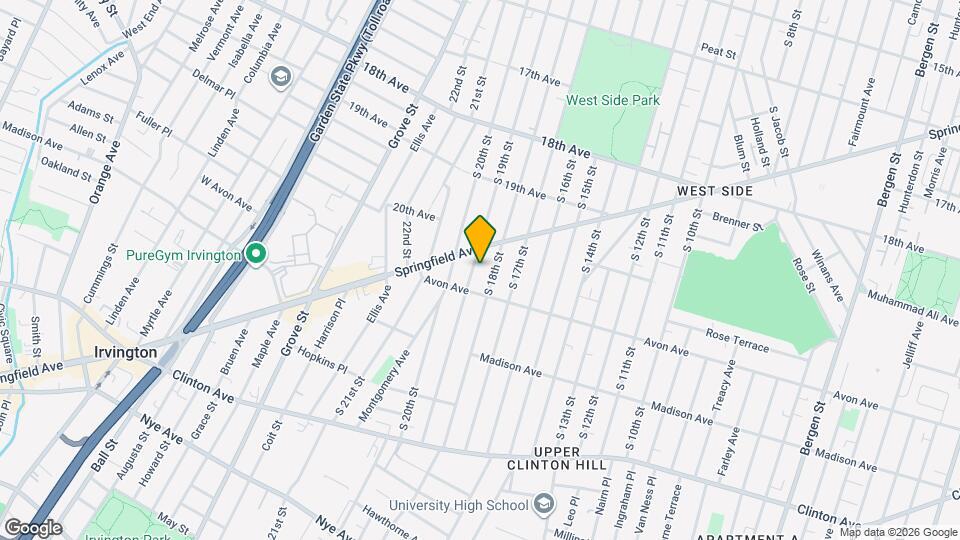 784 S 19th St Map and Location Details