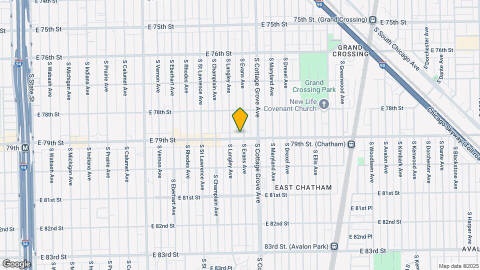 720 E 79th St Mapa y Detalles de la Ubicación
