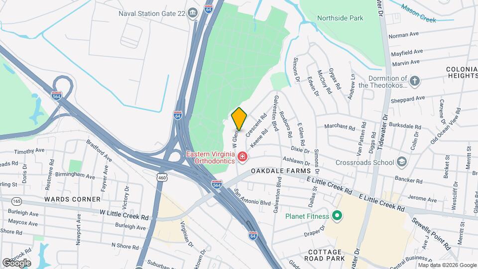 8018 W Glen Rd Map and Location Details